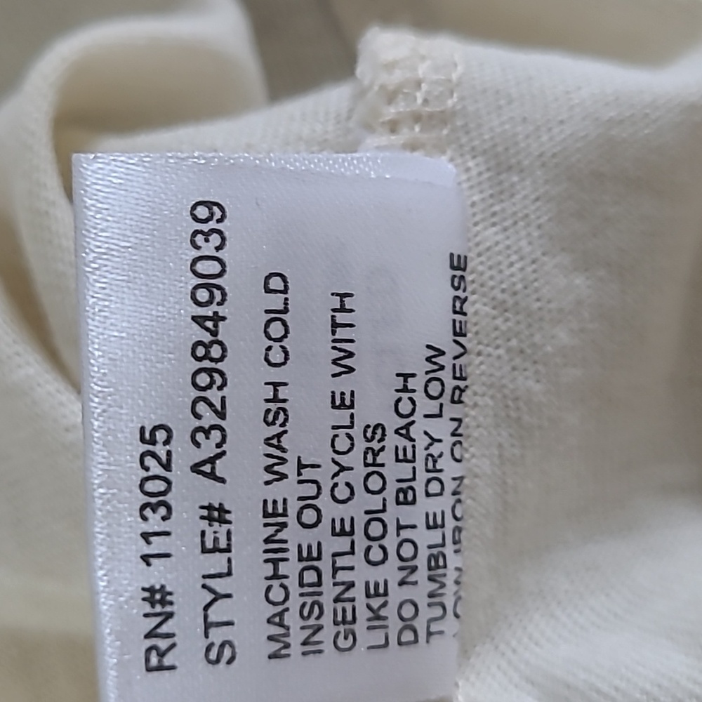 Recycled Threads Sunset Canyon Texas Graphic Crop Tee - White Size Xs - Picture 8 of 8